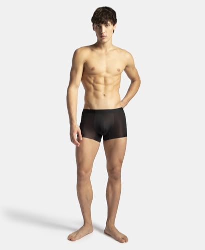 Image of Jockey IC45 Men's Texcelight Microfiber Elastane Stretch Seamfree Bonded Tech Solid Trunk with Internal Breathable Mesh