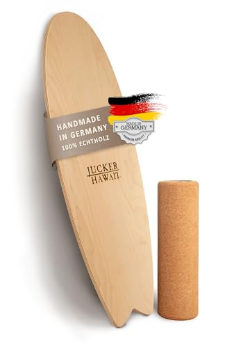 JUCKER HAWAII Balance Board Local Wave - Indoor Surf und Trick Balanceboard für Kinder Erwachsene &...