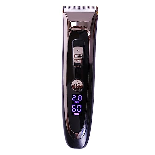 Tondeuse à cheveux électrique rechargeable avec kit complet de tonte réglable homme