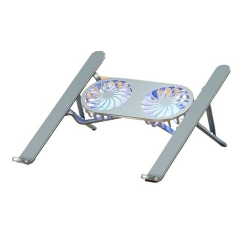 Base para Laptop con Doble Ventilador y Soporte Ajustable miniatura 1