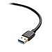 Cable Matters Long Micro USB 3.0 Cable - 15ft, External Hard Drive Cable, USBA to USB Micro B Cord, Compatible with Seagate, LaCie, Toshiba, Samsung, Western Digital/WD External Hard Drive, Black