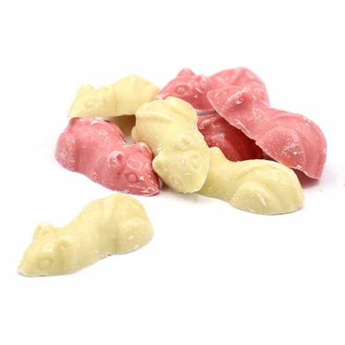 Pink & White MiceGift Jar 515g Original Pink & White Mice Retro Sweets Victorian Gift Jar by Candy Hive - Timeless Treats Authentic Flavour