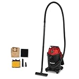 Einhell Nass-Trockensauger TC-VC 2555 A (850 Watt, 180 mbar Saugleistung, Automatiksteckdose, 25 L Auffangbehälter, Tragegriff, inkl. Düsen, Filter und Schmutzfangsack)