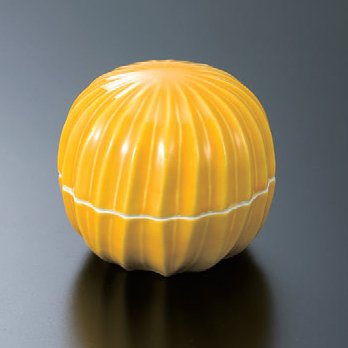 Pottery 手mari Notebook delicacy Yellow Glazed Porcelain miniatura 1