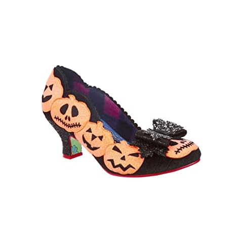 Irregular Choice Pumpkin Carving 8 Black Orange Cover
