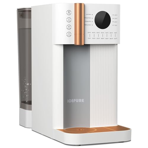 ICEPURE Countertop Reverse Osmosis Water Filter System, 4 Stage
