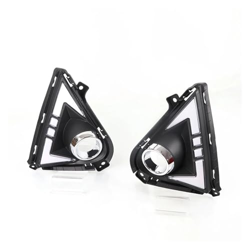 Antibrouillard LED DRL avec clignotant dynamique jaune pour sécurité Hyundai Accent