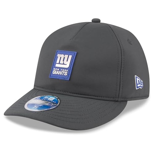 New Era Men's Charcoal New York Giants 2025 Sideline Cold Weather Retro Crown 59FIFTY Fitted Hat