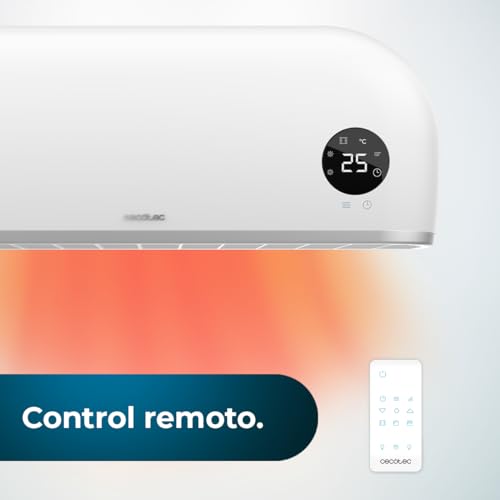 Miniatura 5 de Cecotec Calefactor cerámico de baño ReadyWarm 2000 Max Box Ceramic con 2000 W, pantalla LED, mando a distancia y protección IPX2, 20 m2