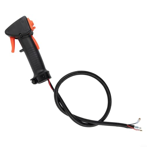 ZYNCUE Interruptor de mango de recortadora, cable de gatillo del acelerador de desbrozadora, agarre de acelerador para pieza de repuesto de recortadora Timbertech MS-2TL-52