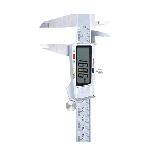 Calibrador digital de 150 mm con instrumento vernier de acero inoxidable de 6 pulgadas