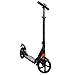 WTTO Monopattino, con Ruota ABEC-9 Monopattino Adulti Vassoio Antiscivolo {22 Centimetri 4} Pieghevole City Monopattino 200 Carico Massimo LB E Scelta Pratica per Qualsiasi Adolescente o Adulto,Black