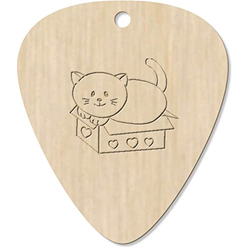 Azeeda 7 x ‘Chat dans Une Boîte’ médiator/pic de Guitare (GP00026232) - Les Beatles, Paul McCartney, John Lennon, RIngo Starr, George Harrison Azeeda 7 x 'Chat dans Une Boîte' médiator/pic de Guitare (GP00026232)