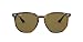 Ray-Ban unisex adult Rb4306 Sunglasses, Havana/Dark Brown, 54 mm US