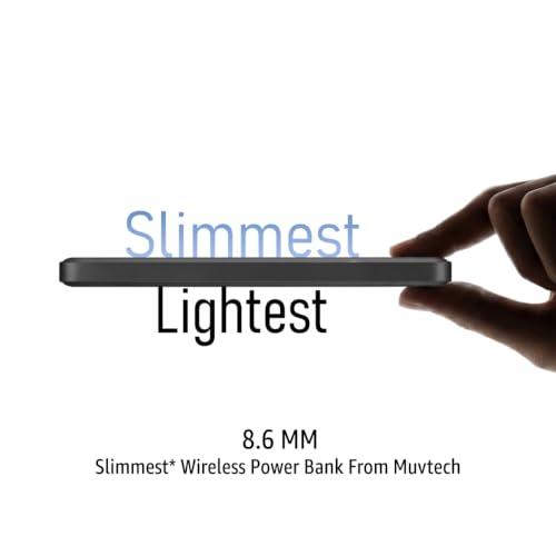 Muvtech Store Muvtech Aeroslim 5000mAh Magnetic Wireless Power Bank - Image 3