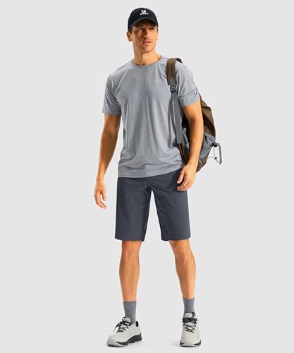 Image of G Gradual Men's Shorts 11 inch Long Golf Lightweight Knee Length Shorts