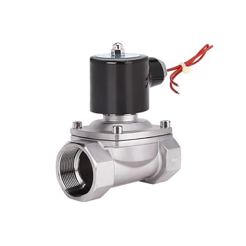 Électrovanne acier inoxydable 2 pouces DN50 12V normalement fermée BSP - 2