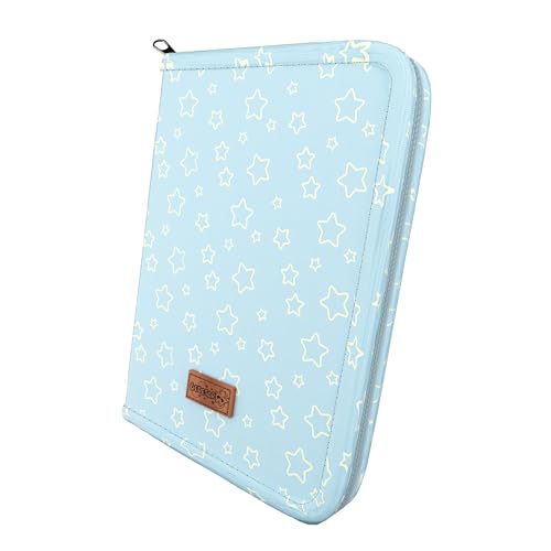 Bebesar® Portadocumentos bebé impermeable - Funda cartilla sanitaria bebe - Organizador documentos para bebes y embarazadas - Regalos originales para bebes recién nacidos