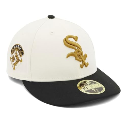 ニューエラ newera キャップ LP 59FIFTY 70845778 NER35C7528 MLB シカゴ・ホワイトソックス CWSクローム/オータム 白 シロ SIDE PATCH 2-Tone ONSPOTZ別注 メンズ レディース 帽子 ゴキュ