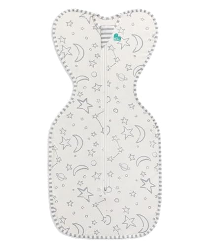 Love to Dream Swaddle UP, Silky-Lux 1.0 TOG, Super Soft and Luxurious 100% Viscose from Bamboo, Allow Baby to Sleep in Their Preferred Arms Up Position, Snug Fit Calms Startle Reflex, Cream, 8-13lbs