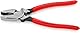 KNIPEX Kraft-Kombizange Lineman’s Pliers amerikanisches Modell mit rutschhemmendem Kunststoff überzogen schwarz atramentiert 240 mm, 09 11 240