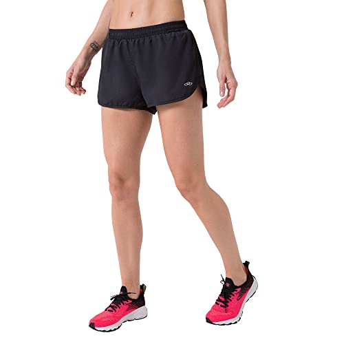Shorts Olympikus Essential Feminino, PRETO, GG