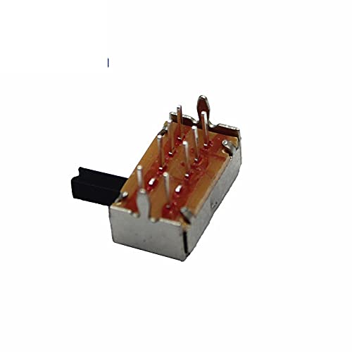 1000Pcs SK23D07 8 Pin PCB 3 Position 2P3T DP3T Miniature Slide Switch Side Knob SK23D07VG4 Handle high 4mm