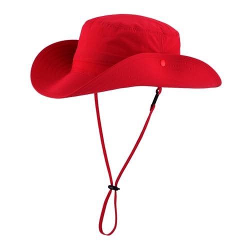 Magracy Chapeau de soleil UPF 50+ à large bord avec protection UV - Chapeau de safari hydrofuge...