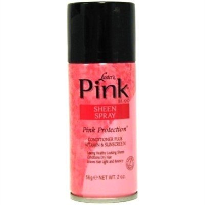 Paquete de 2 Luster's Pink Sheen Spray, 2 onzas.