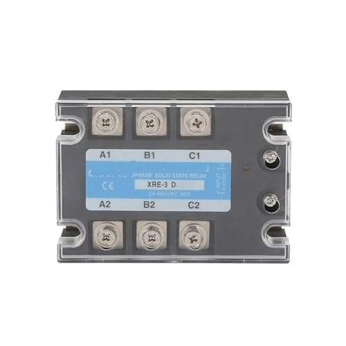 Relais statique triphasé XRE-3D4860 commande CC tension AC pour chauffage industriel - 3