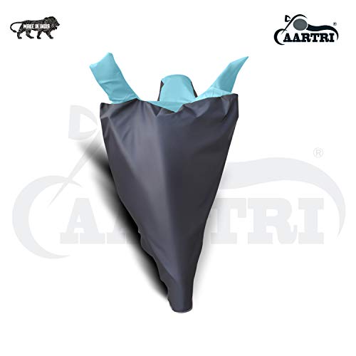 PASH -Compatible with Honda SP 125 New BS6 Water Resistant - UV Protection & Dust Proof Full Bike - Scooty Two Wheeler Body Cover forCompatible with Honda SP 125 (Sky Blue)