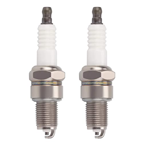 Image of HIPA BPR6ES R Spark Plug for Torch F6RTC F6TC MTD 951-10292 951-10292A 751-10292 Honda 98079-56846 Champion RN9YC RN10YC (Set of 2)