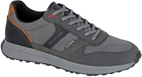 Men's R21 Original Denim Collection Trainers M616 (Grey, UK Footwear Size System, Adult, Men, Numeric, Medium, 10)