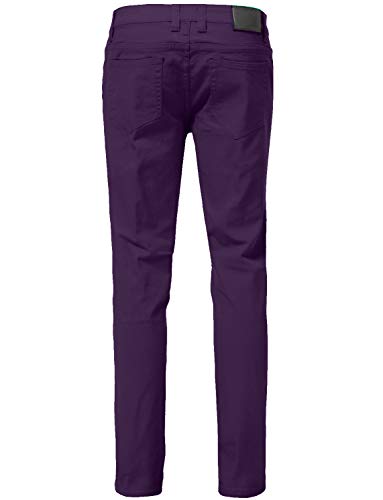 J. LOVNY Mens Lightweight Simple Slim Fit Skinny Jeans Pants 28-403