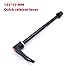 Quick Release Skewer Mountain Bicycle Alloy Thru Axle Skewer Quick Release Lever for MTB BMX Bike(135X10MM)