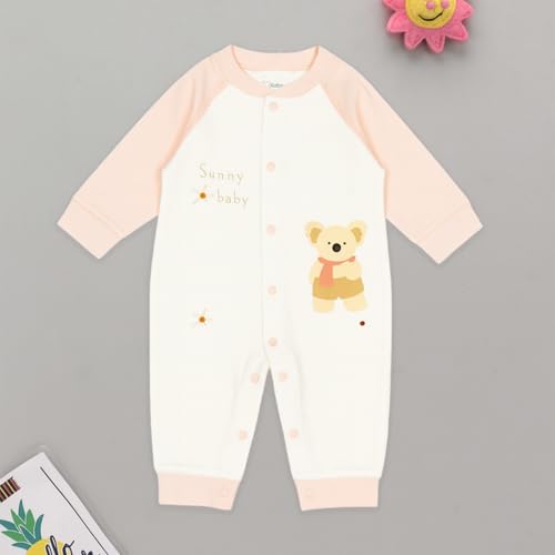 Image of Kidbea Soft Cotton Unisex Baby Onesie Romper | Cute & Multiple Prints Full Sleeve Sleepsuit for Infant | Comfortable Trendy Bodysuit