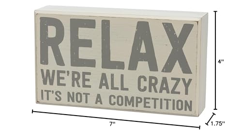 Primitives-by-Kathy-Relax-Were-All-Crazy-Its-Not-A-Competition-Remember-As-Far-As-Anyone-Knows-We-are-A-Nice-Normal-Family-Home-Decor-Gift-Set Primitives by Kathy Relax Were All Crazy Its Not A Competition Remember As Far As Anyone Knows We are A Nice Normal Family Home Decor Gift Set