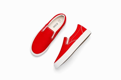 Image of JUDIS Women's Slip on Canvas Shoes Classic Sneakers Loafers Shoes Casual Fashion Shoes