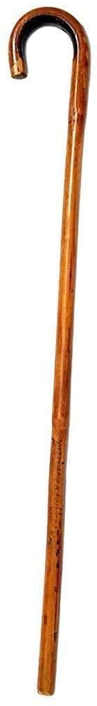 bhatiacane cane bamboo walking stick for men women old people (36 inch) pack of 1