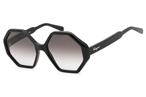 Ferragamo Women's Sf1070s 55Mm Sunglasses, Black