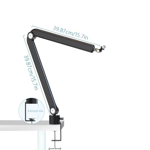 Bras de support de microphone multifonction et orientable - 4