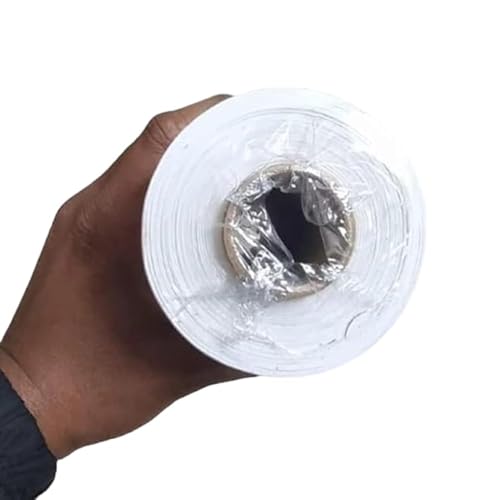 Image of 1 Kilogram Wrap Food Wrapping Roll with Sealing Sticker, Non-Sticky Butter Paper Roll for Roti Use as Parchment Paper OR Kitchen Roll Paper or roti clothes wrap(200 meter)