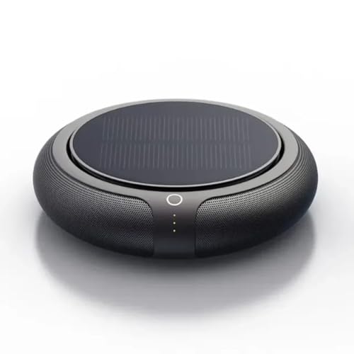 Purificatore DAria A Carica Solare Deodorante Air Fresh per Auto Macchina per Aromaterapia per Auto Nero