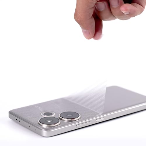 Ibywind Xiaomi Poco F6 5G/Redmi Turbo 3 5G (6.67 inch) Glass Film, 2 Protective Film, Guide Frame, Lens Cover (1 Sheet), Back Sheet (1 Sheet), Scratch Resistant, Impact Resistant Hardness, 9H Tempered