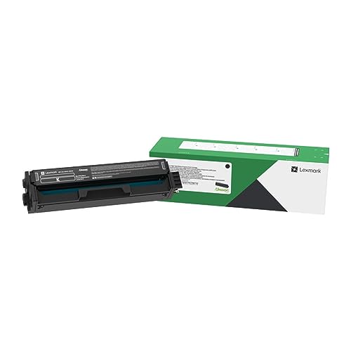 Lexmark C333HK0 High Capacity Genuine Toner Cartridge, Black, 3000 Pages Capacity