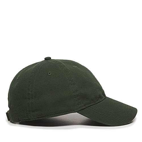 Gorra Dad Washed Cotton Verde Oscuro Outdoor Cap miniatura 5