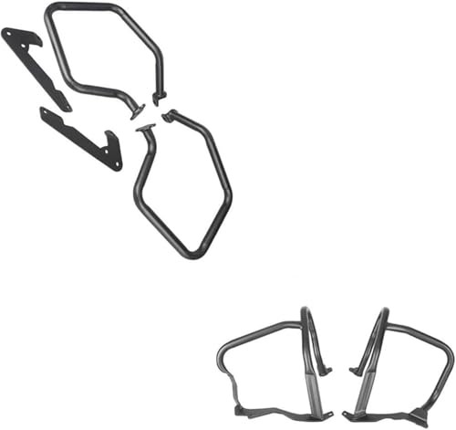 Barres de protection moto BMW R1200RT protège cylindre moteur noir