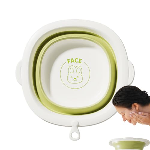Lavabo de lavado plegable - PP Diseño versátil del cuenco de lavado | Material de lavabo para bebés antideslizante | Modo plegable portátil era 'cuenco para la limpieza de viajes, uso en domi