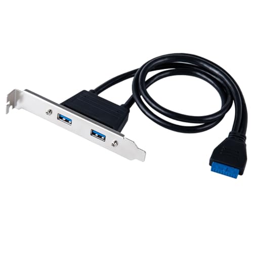 Adaptador doble USB para panel trasero de placas base 7