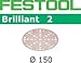 Produktbild FESTOOL 575141 STF D150/48 P320 BR2/10 Schleifscheiben, Stahl Grau, Set 10 Stück